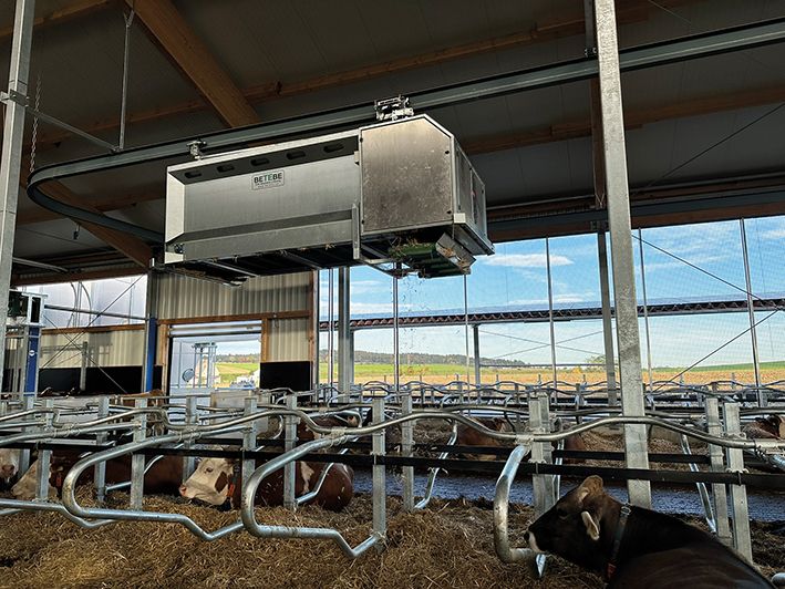 strohexpress mit Förderbandausbringung